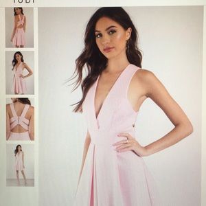 Toni - Date Night Blush Dress - Size S/P